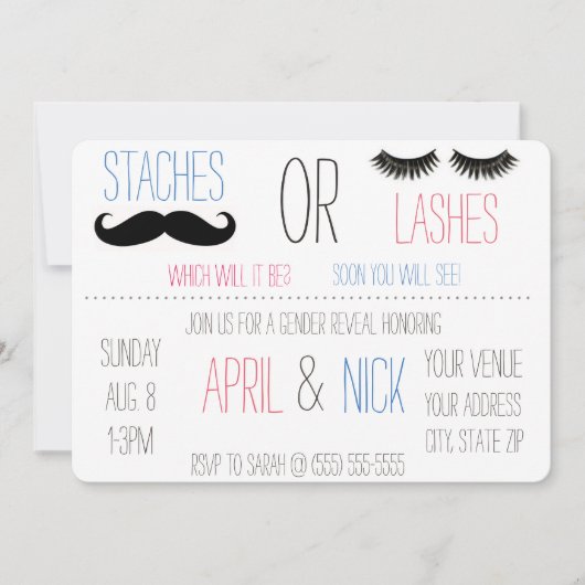 Staches ou coups de fouet Invitation à révéler les (Devant)