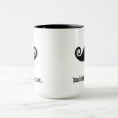 Staching par la neige… - Tasse (Centre)