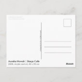 Stacja Cafe, Poznan (Polen) Briefkaart (Achterkant)