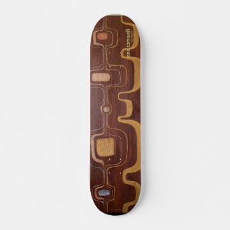'Stack' 70's calistyle dek - kunst van Ann Tomasel Skateboard