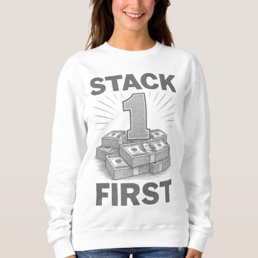 Stack First Budgettering & Erfenis Opbouwen 1 tot Trui (Voorkant)