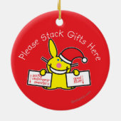 Stack Gifts hier Keramisch Ornament (Achterkant)