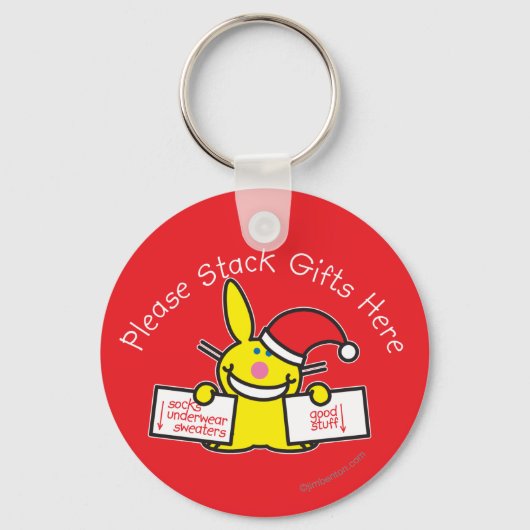 Stack Gifts hier Sleutelhanger (Voorkant)