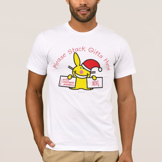 Stack Gifts hier T-shirt (Voorkant)