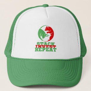Stack Invest Repeat™ Hustle-algoritme Bulls & Beer Trucker Pet