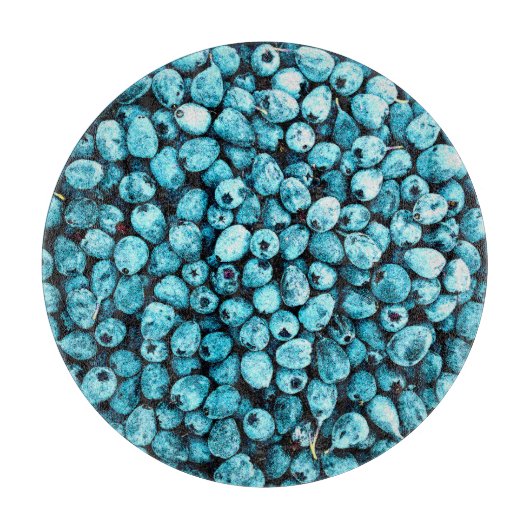 "Stack of Blueberry Fruit" Cute Photo. Bestel nu Snijplank (Voorkant)