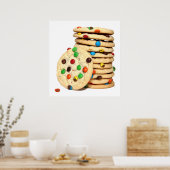Stack of Cookies Poster (Keuken)