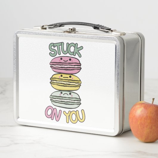 Stack of Cute Kawaii Macarons (In situ)