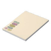 Stack of Cute Kawaii Macarons Notitieblok (Gedraaid)