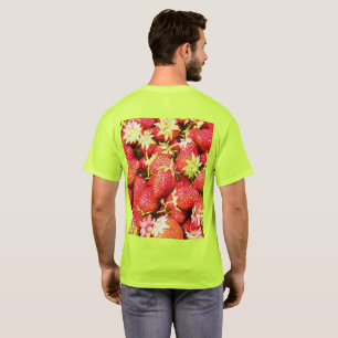 "Stack of Strawberries Fruit" Cute Photo. Bestel n T-shirt