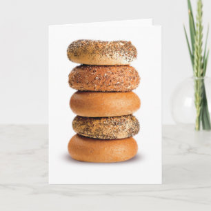 STACK VAN BAGELS LOX LOVE SESAME POPPY SEEF ELK KAART