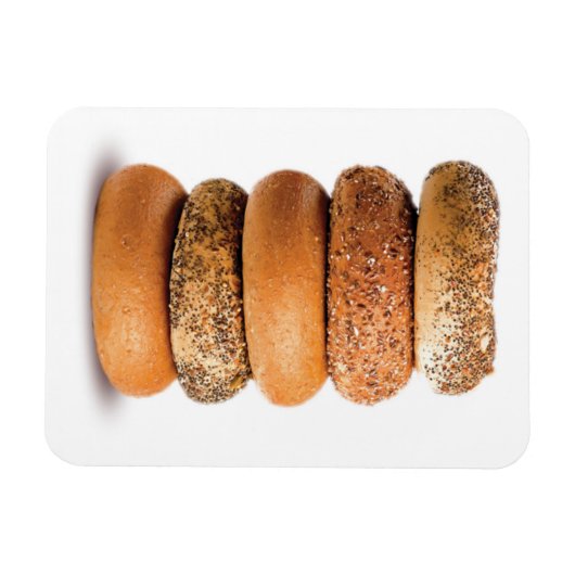 STACK VAN BAGELS LOX LOVE SESAME POPPY SEEF ELK MAGNEET (Horizontaal)