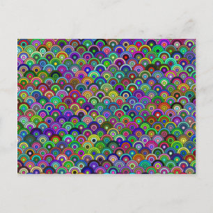 Stacked Circles-Briefkaart Briefkaart