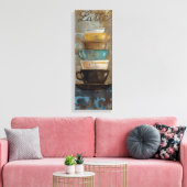 Stacked Coffee Cups Canvas Afdruk (Insitu (Woonkamer))