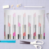Stacked Lipstick Tubes Tissuepapier (Craft)