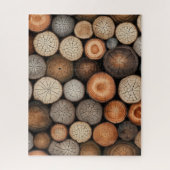Stacked logs puzzel legpuzzel (Verticaal)