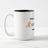 Stackoverflow-mok Tweekleurige Koffiemok (Links)