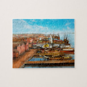 Stad - Alexandria VA - Een uitzicht vanaf Pioneer Legpuzzel