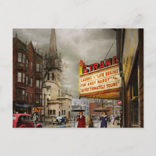 Stad - Amsterdam nY - Het leven begint in 1941 Briefkaart (Voorkant)