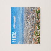 Stad Athene, Griekenland Legpuzzel (Verticaal)