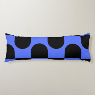 Stad blauw lichaamskussen