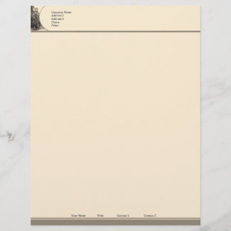 stad briefhoofd ontwerp