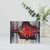 stad briefkaart (Staand voorkant)