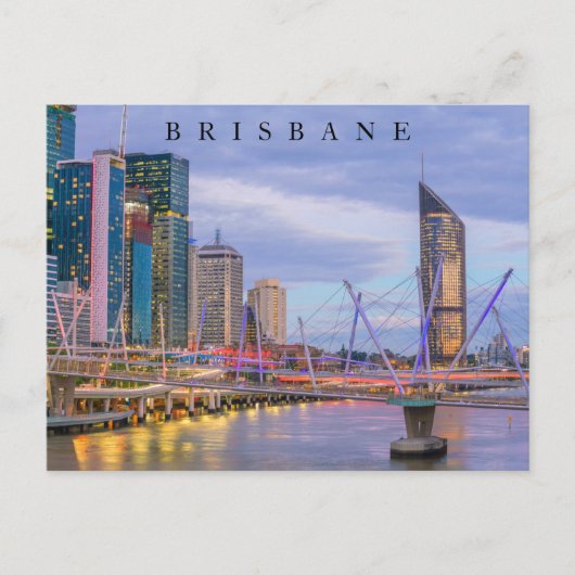 Stad Brisbane | Australië Briefkaart (Voorkant)
