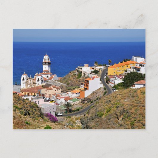 Stad Candelaria op Tenerife Briefkaart (Voorkant)