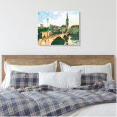 Stad Canvas Afdruk (Insitu (Slaapkamer))