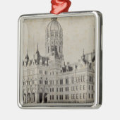 Stad Capitol, Hartford Metalen Ornament (Links)