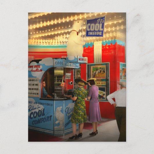 Stad - Chicago, IL - Ontspan je op een koel comfor Briefkaart (Voorkant)