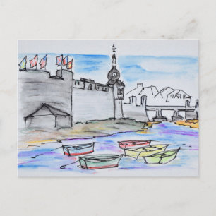 Stad Concarneau Finistere, Bretagne Briefkaart