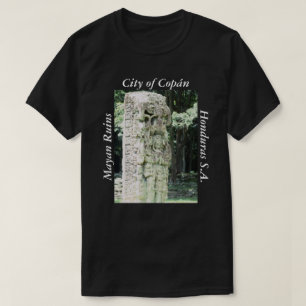 Stad Copan Ancient Ruins Mayan Archeological T-shirt