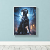 Stad Dane Canvas Afdruk (Insitu (Houten vloer))