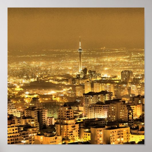 Stad der Lichten Poster (Voorkant)