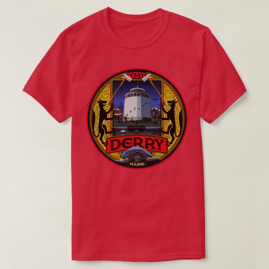 Stad Derry T-shirt (Design voorkant)
