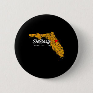 Stad Dery Florida Vakantie Souvenir Merch - Gra Ronde Button 5,7 Cm