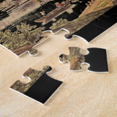 Stad Detroit, Michigan_Engravings Legpuzzel (Zijkant)