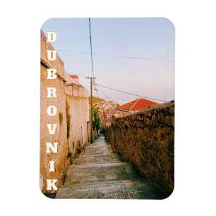 Stad Dubrovnik, Dalmatië, Kroatië Magneet