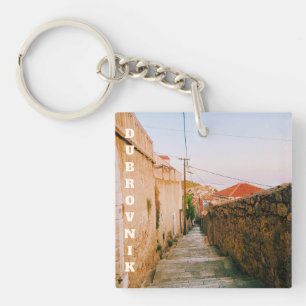 Stad Dubrovnik, Dalmatië, Kroatië Sleutelhanger