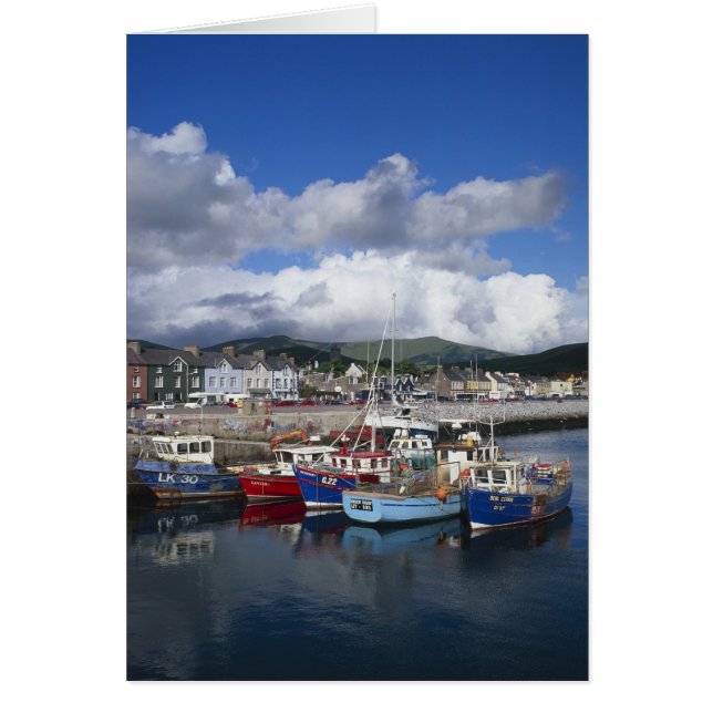Stad en haven, Dingle, County Kerry, (Voorkant)