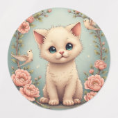 Stad en konijn labels (Design 1)