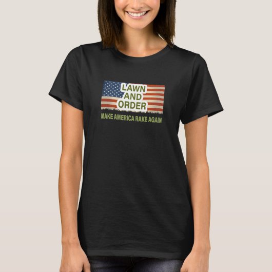 Stad en orde. Amerika weer laten opleven T-shirt (Voorkant)