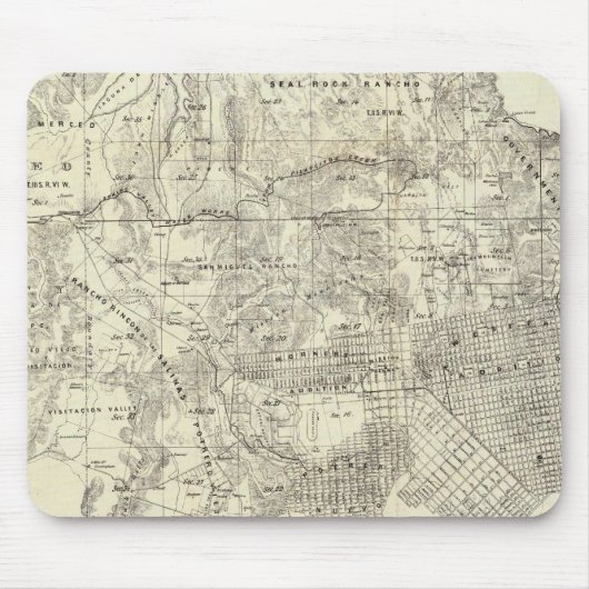 Stad en provincie San Francisco Muismat (Voorkant)