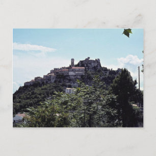 Stad Eze, Franse Riviera Briefkaart