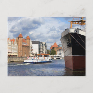 Stad Gdansk in Polen Briefkaart