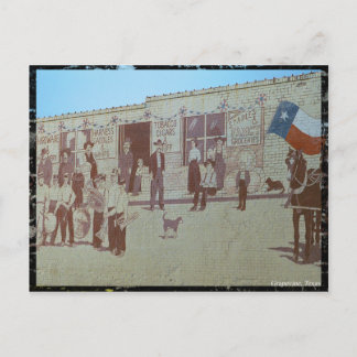 Stad Grapevine Briefkaart