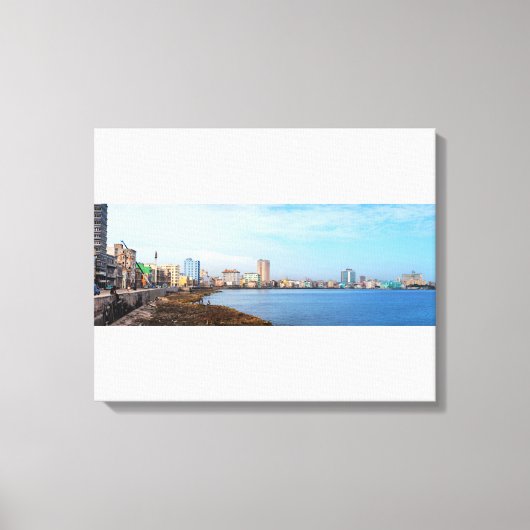 stad Havana Canvas Afdruk (Voorkant)