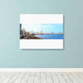 stad Havana Canvas Afdruk (Insitu (Houten vloer))